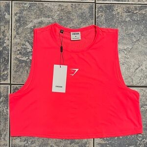 2 for $25 Gymshark Women's Neon Pink Muscle Tee